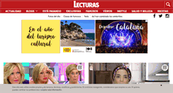 Desktop Screenshot of lecturas.com