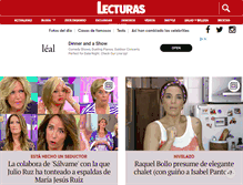 Tablet Screenshot of lecturas.com